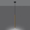 Lampa Wisząca PASTELO 1 złoty połysk Lampa Wisząca PASTELO 1 złoty połysk