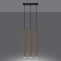 Lampa Wisząca PASTELO 3L złoty połysk Lampa Wisząca PASTELO 3L złoty połysk