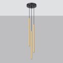 Lampa Wisząca PASTELO 3P złoty połysk Lampa Wisząca PASTELO 3P złoty połysk