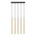 Lampa Wisząca PASTELO 5L złoty połysk Lampa Wisząca PASTELO 5L złoty połysk