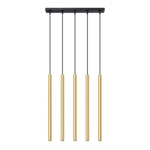 Lampa Wisząca PASTELO 5L złoty połysk Lampa Wisząca PASTELO 5L złoty połysk
