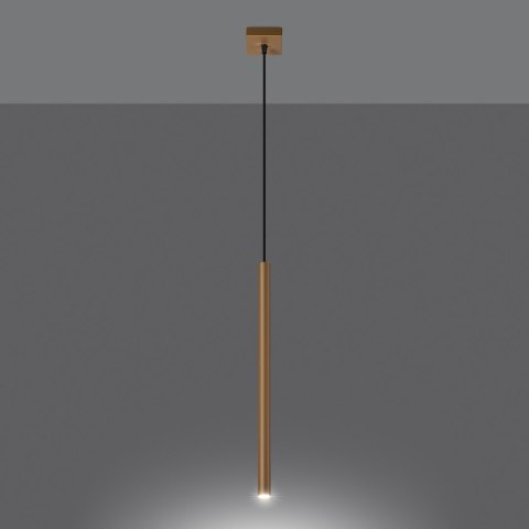 Lampa wisząca PASTELO 1 złota Lampa wisząca PASTELO 1 złota