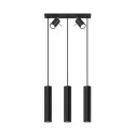 Lampa wisząca RING 3 czarny Lampa wisząca RING 3 czarny