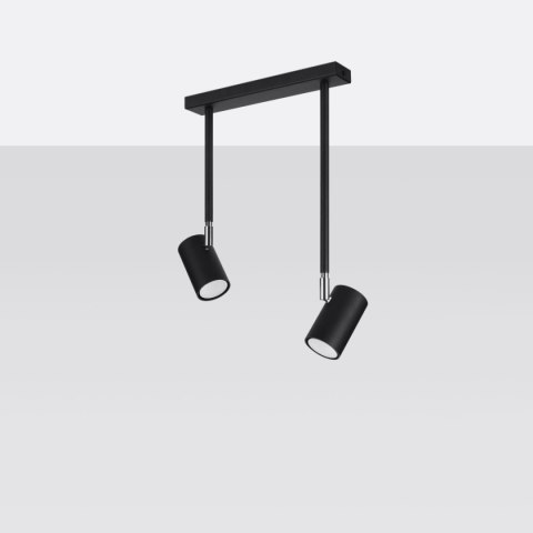 Plafon NORANO 2 czarny Plafon NORANO 2 czarny