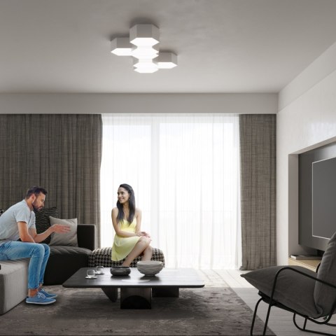 Plafon SUNDE 15 biały Plafon SUNDE 15 biały