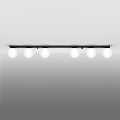 Plafon YOLI 6 czarny Plafon YOLI 6 czarny