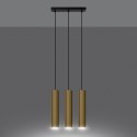 Lampa Wisząca LAGOS 3 złoty połysk Lampa Wisząca LAGOS 3 złoty połysk