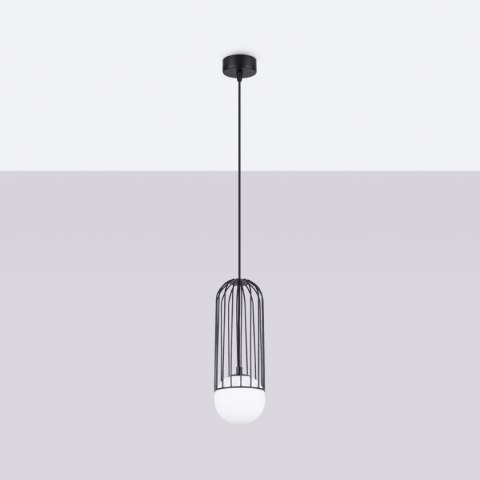 Lampa wisząca BRINA 1 czarna Lampa wisząca BRINA 1 czarna