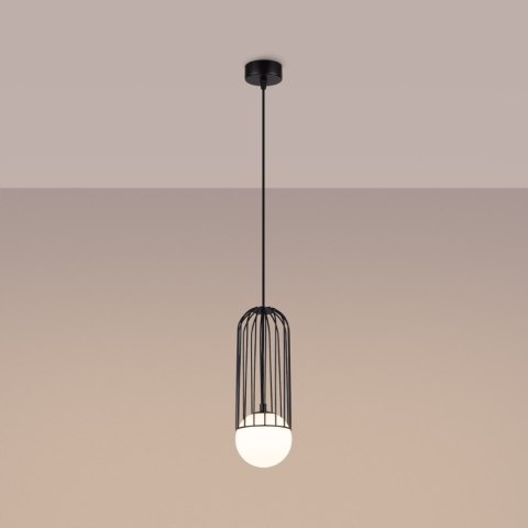 Lampa wisząca BRINA 1 czarna Lampa wisząca BRINA 1 czarna