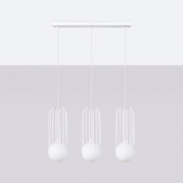Lampa wisząca BRINA 3L biała