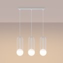 Lampa wisząca BRINA 3L biała