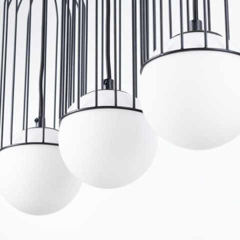 Lampa wisząca BRINA 3L czarna Lampa wisząca BRINA 3L czarna