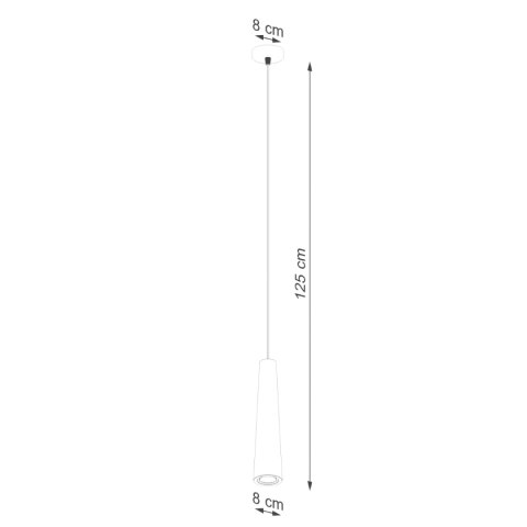 Lampa wisząca ELECTRA beton Lampa wisząca ELECTRA beton