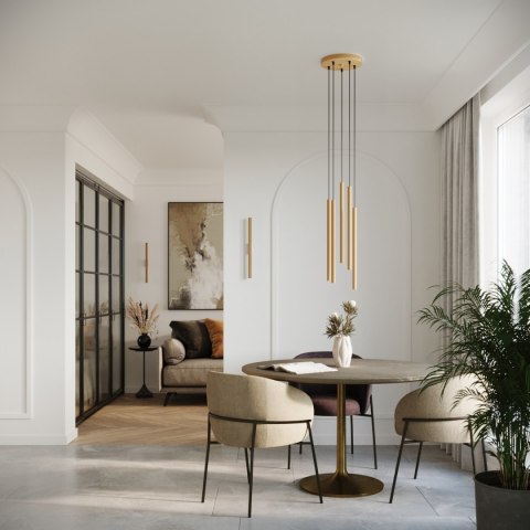 Lampa wisząca PASTELO 2 złota Lampa wisząca PASTELO 2 złota