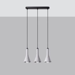 Lampa wisząca REA 3L beton