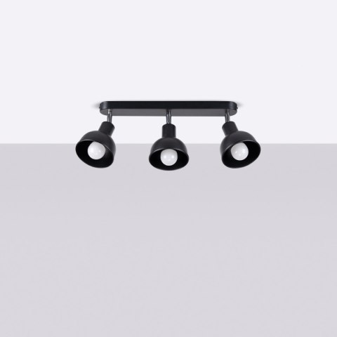 Plafon ELBA 3 czarny Plafon ELBA 3 czarny