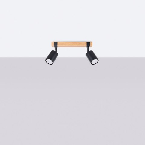 Plafon FAGER 2 czarny Plafon FAGER 2 czarny