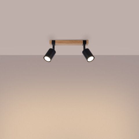 Plafon FAGER 2 czarny Plafon FAGER 2 czarny