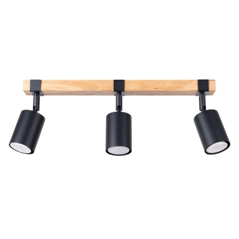 Plafon FAGER 3 czarny Plafon FAGER 3 czarny