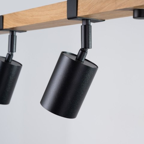 Plafon FAGER 4L czarny Plafon FAGER 4L czarny