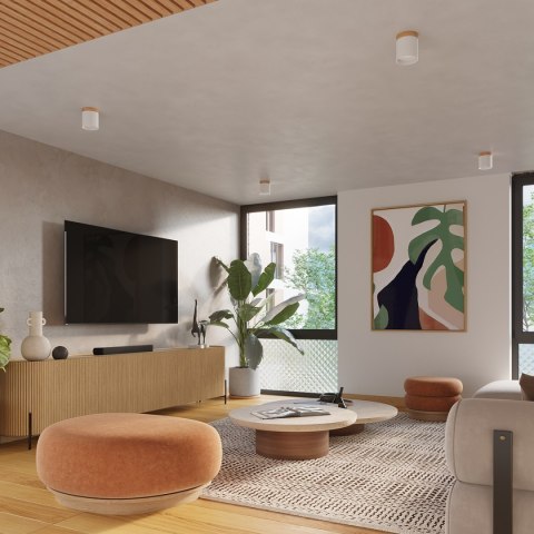 Plafon RIF biały Plafon RIF biały