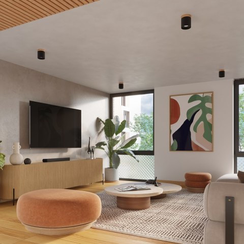 Plafon RIF czarny Plafon RIF czarny