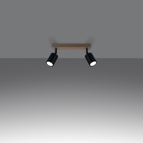 Plafon VERDO 2 czarny Plafon VERDO 2 czarny