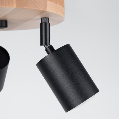 Plafon VERDO 3P czarny Plafon VERDO 3P czarny