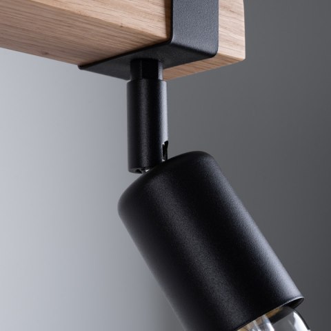 Plafon ZUCA 2 czarny Plafon ZUCA 2 czarny