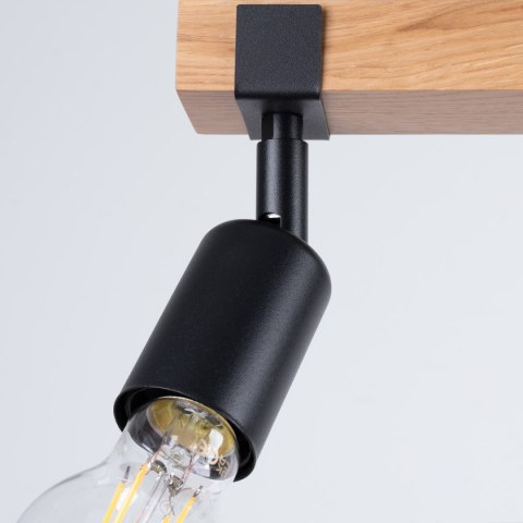 Plafon ZUCA 3 czarny Plafon ZUCA 3 czarny