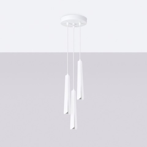 Lampa wisząca PRYSM 3P biała Lampa wisząca PRYSM 3P biała