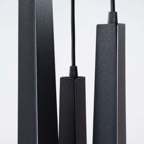 Lampa wisząca PRYSM 3P czarna Lampa wisząca PRYSM 3P czarna