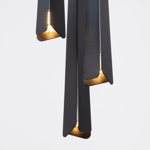 Lampa wisząca PRYSM 3P czarna Lampa wisząca PRYSM 3P czarna