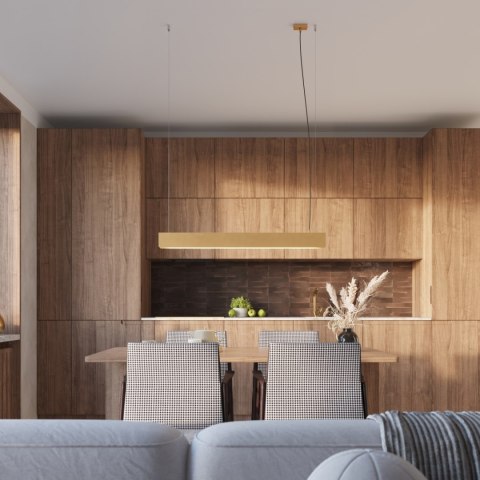 Lampa wisząca SPARK złota Lampa wisząca SPARK złota