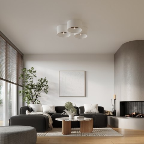 Plafon TELESTO biały/ciemny brąz Plafon TELESTO biały/ciemny brąz