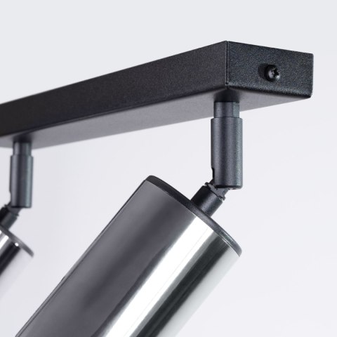 Plafon WINX 2 czarny/chrom Plafon WINX 2 czarny/chrom