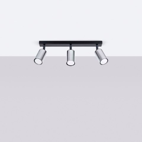 Plafon WINX 3 czarny/chrom Plafon WINX 3 czarny/chrom