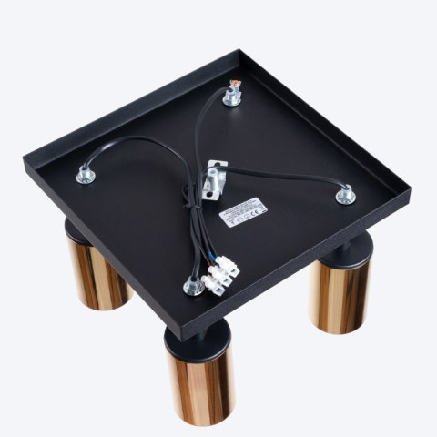 Plafon WINX 4 czarny/złoty Plafon WINX 4 czarny/złoty