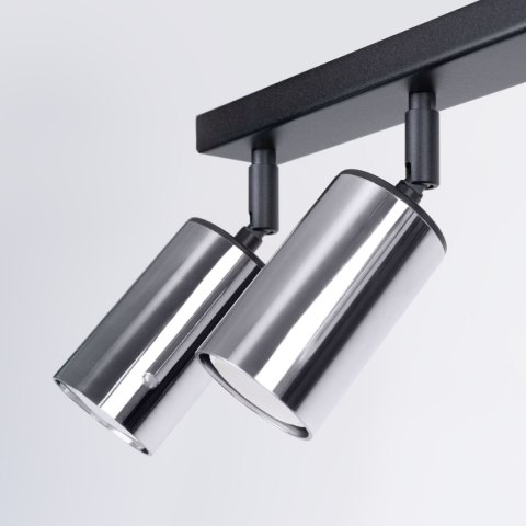 Plafon WINX 6L czarny/chrom Plafon WINX 6L czarny/chrom