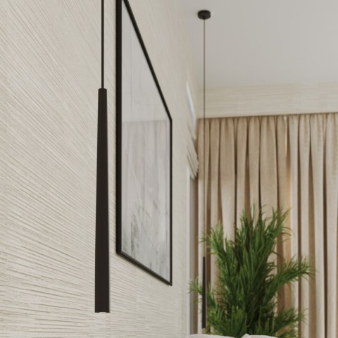 Lampa wisząca BLISS 1 czarna Lampa wisząca BLISS 1 czarna