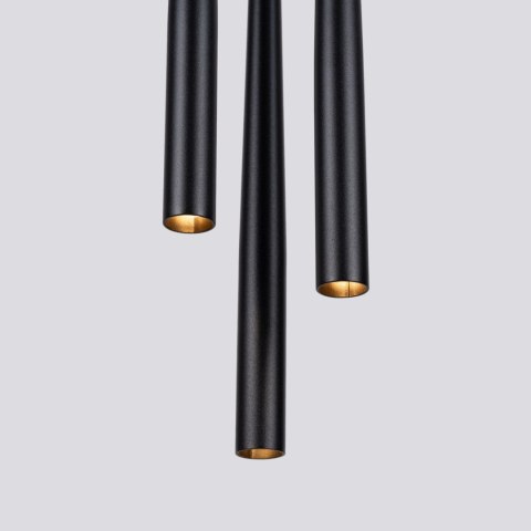 Lampa wisząca BLISS 3P czarna Lampa wisząca BLISS 3P czarna