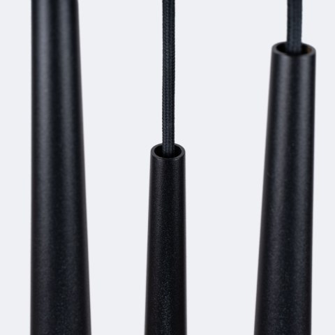 Lampa wisząca BLISS 3P czarna Lampa wisząca BLISS 3P czarna