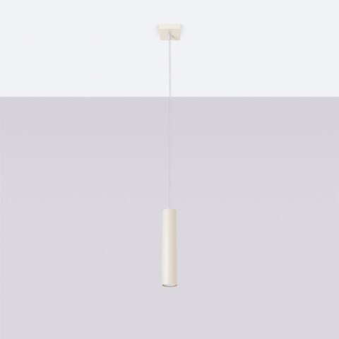 Lampa wisząca LAGOS 1 beżowa Lampa wisząca LAGOS 1 beżowa