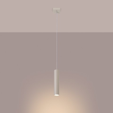 Lampa wisząca LAGOS 1 beżowa Lampa wisząca LAGOS 1 beżowa