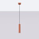 Lampa wisząca LAGOS 1 ochra czerwona Lampa wisząca LAGOS 1 ochra czerwona