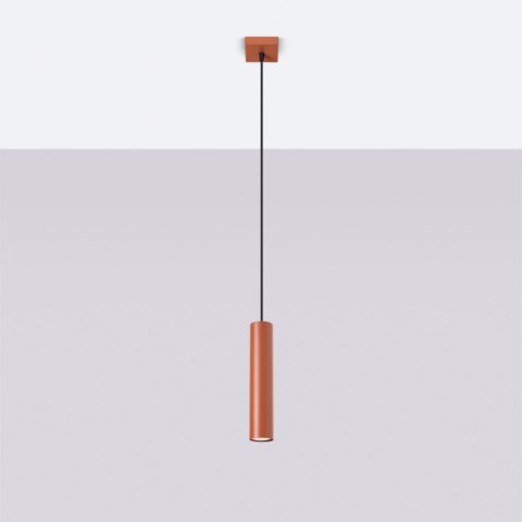 Lampa wisząca LAGOS 1 ochra czerwona Lampa wisząca LAGOS 1 ochra czerwona