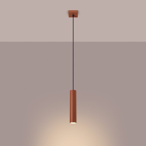 Lampa wisząca LAGOS 1 ochra czerwona Lampa wisząca LAGOS 1 ochra czerwona
