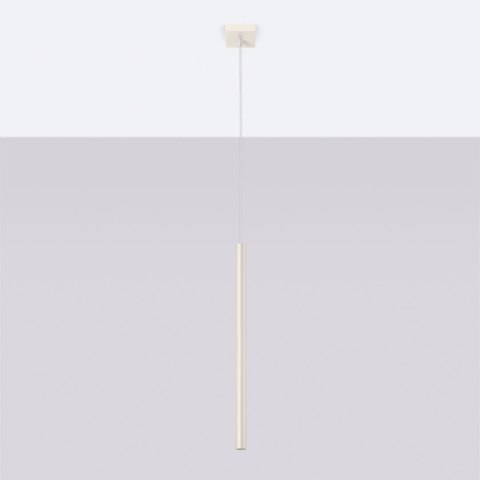 Lampa wisząca PASTELO 1 beżowa Lampa wisząca PASTELO 1 beżowa