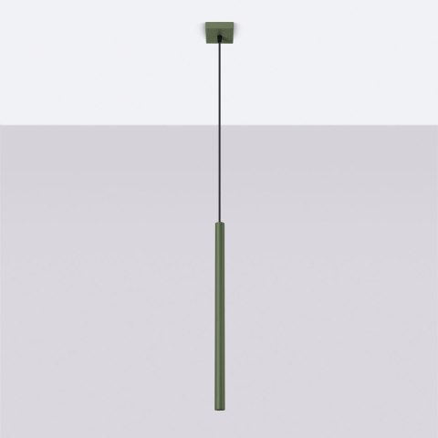 Lampa wisząca PASTELO 1 zielona oliwka Lampa wisząca PASTELO 1 zielona oliwka