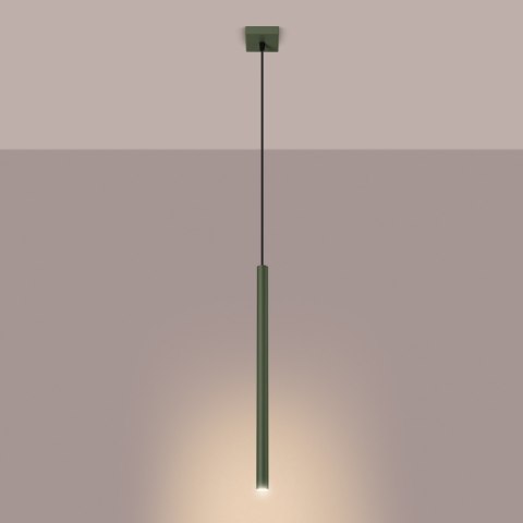 Lampa wisząca PASTELO 1 zielona oliwka Lampa wisząca PASTELO 1 zielona oliwka